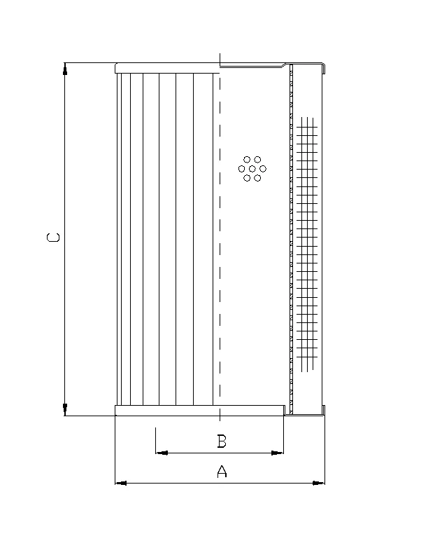 Filtrec - RLR70D20B/5 - Hydraulic filter element