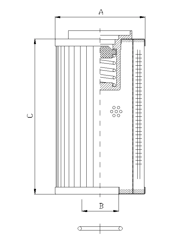 Filtrec - RLR950E10V - Hydraulic filter element
