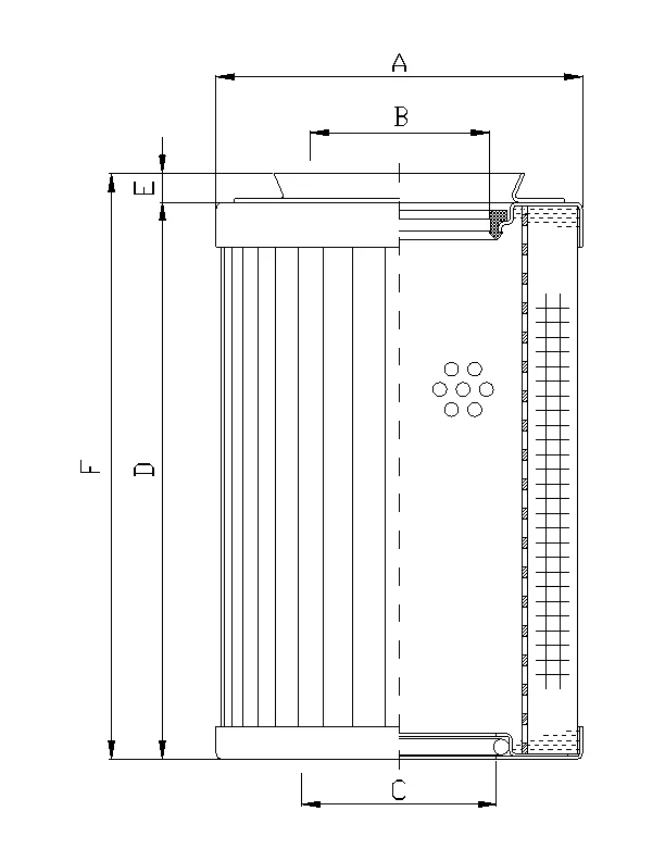 Filtrec - RMR436E10B - Hydraulic filter element