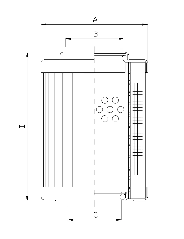 Filtrec - RMR690B40B - Hydraulic filter element