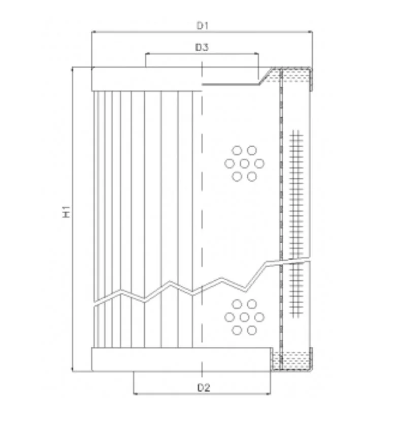 Filtrec - RVR190E20B - Hydraulic filter element
