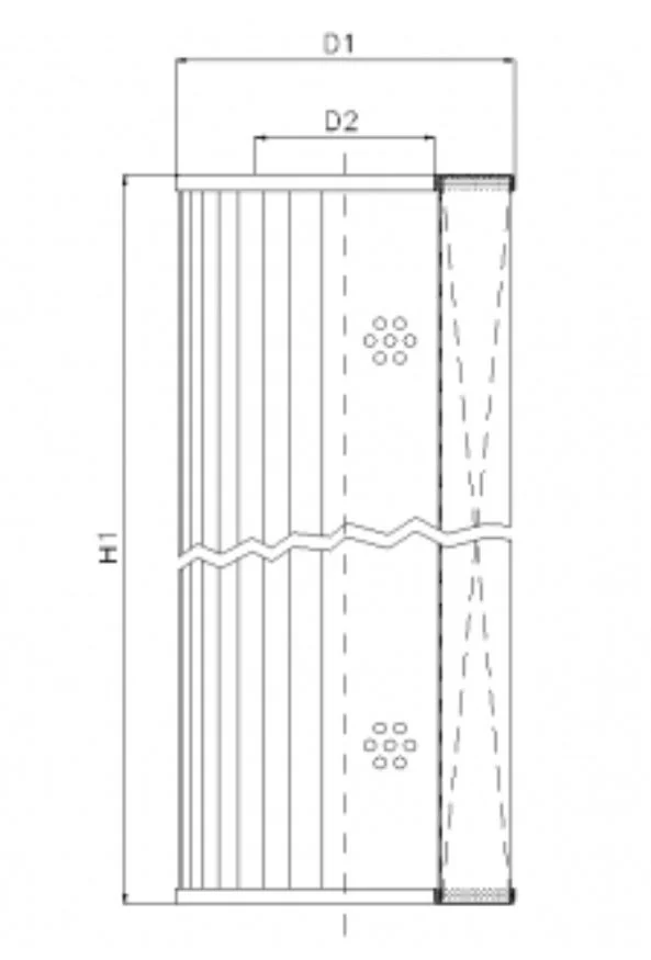 Filtrec - S162C25 - Hydraulic filter element