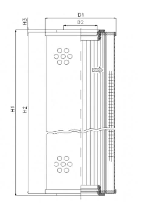 Filtrec - S4111P40 - Hydraulic filter element