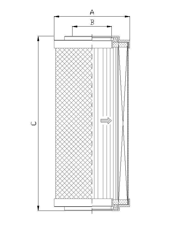 Filtrec - S741C25 - Hydraulic filter element