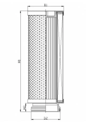 Filtrec - U131G01V0/ESD - Hydraulic filter element
