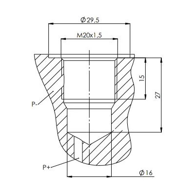Filtrec - VEF2 - Differential pressure switch 2.7 bar