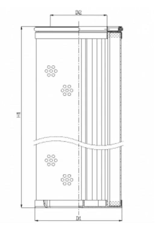 Filtrec - WG1021 - Hydraulic filter element