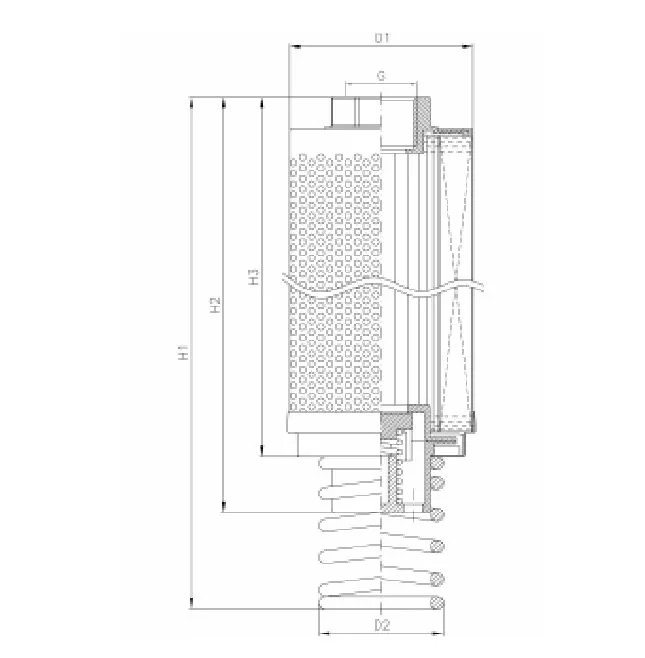 Filtrec - WG1022 - Hydraulic filter element