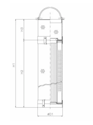Filtrec - WG233 - Hydraulic filter element
