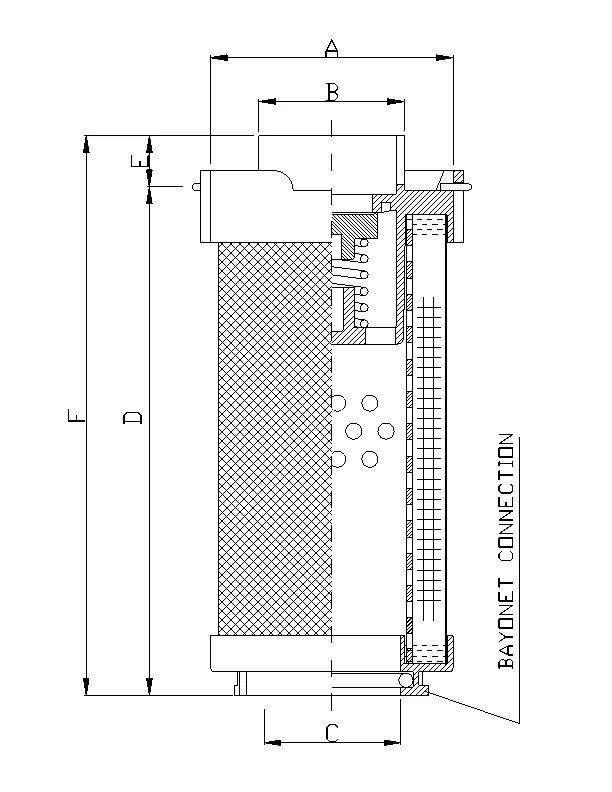 Filtrec - WG326 - Hydraulic filter element