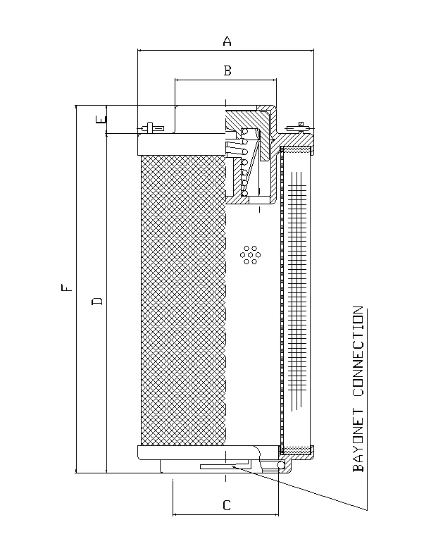 Filtrec - WG332 - Hydraulic filter element