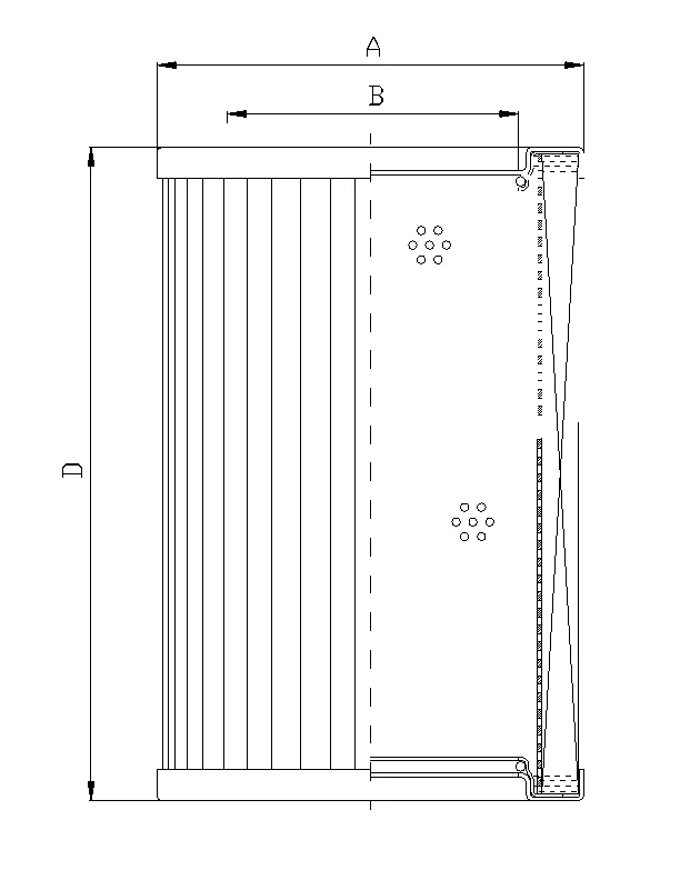 Filtrec - WG419 - Hydraulic filter element