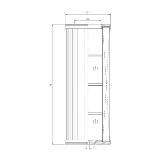 Filtrec - WG658 - Hydraulic filter element