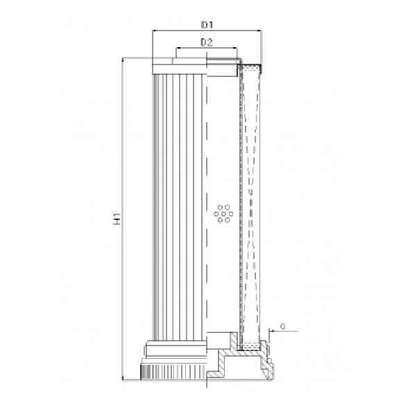 Filtrec - WG708 - Hydraulic filter element