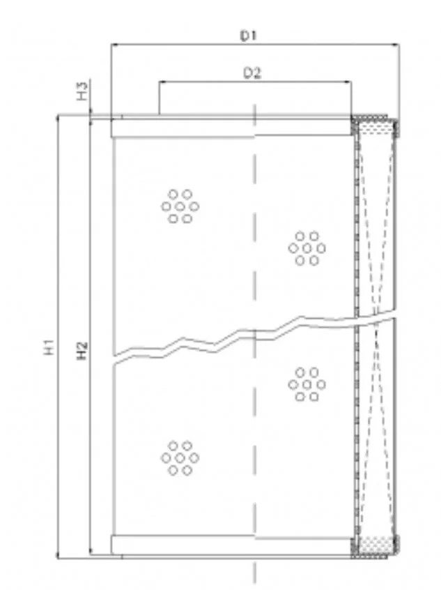 Filtrec - WG870 - Hydraulic filter element