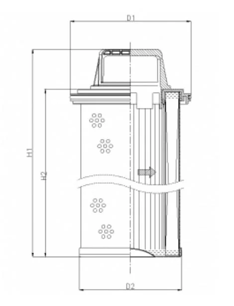 Filtrec - WG985 - Hydraulic filter element