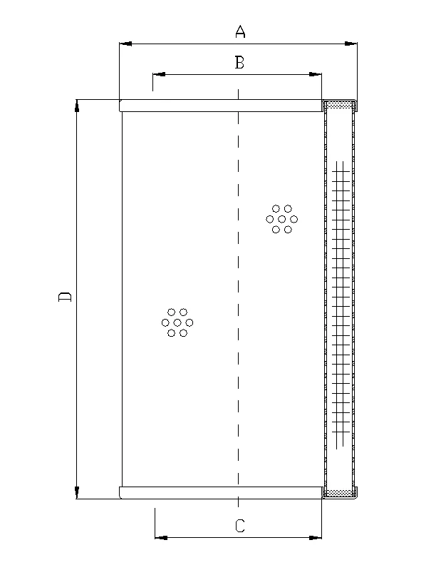 Filtrec - WP112 - Hydraulic filter element
