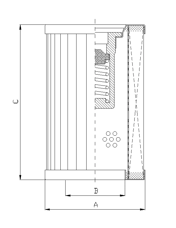 Filtrec - WP292 - Hydraulic filter element