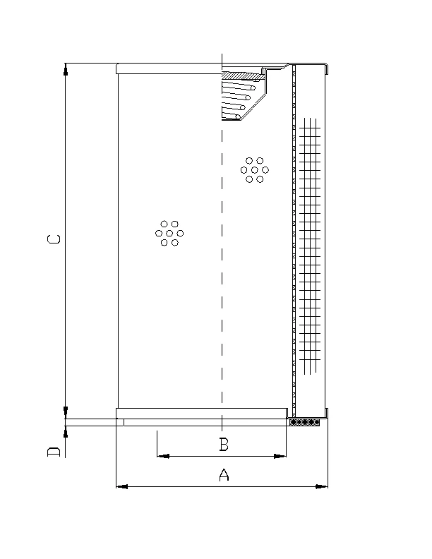 Filtrec - WP375 - Hydraulic filter element