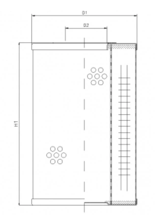 Filtrec - WP523 - Hydraulic filter element