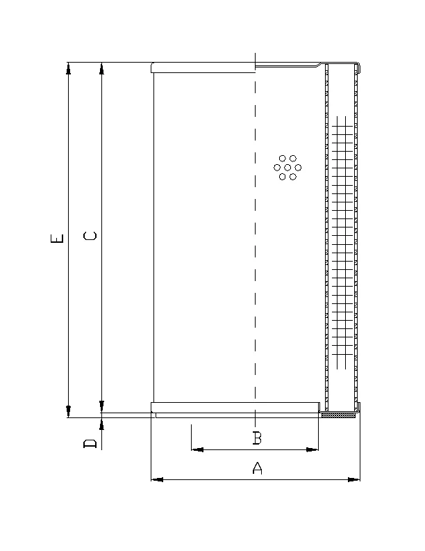 Filtrec - WP660 - Hydraulic filter element