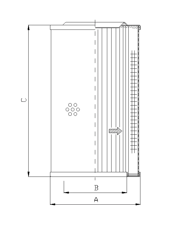 Filtrec - WP662 - Hydraulic filter element