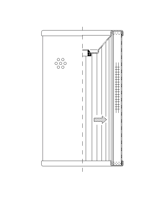 Filtrec - WP688 - Hydraulic filter element
