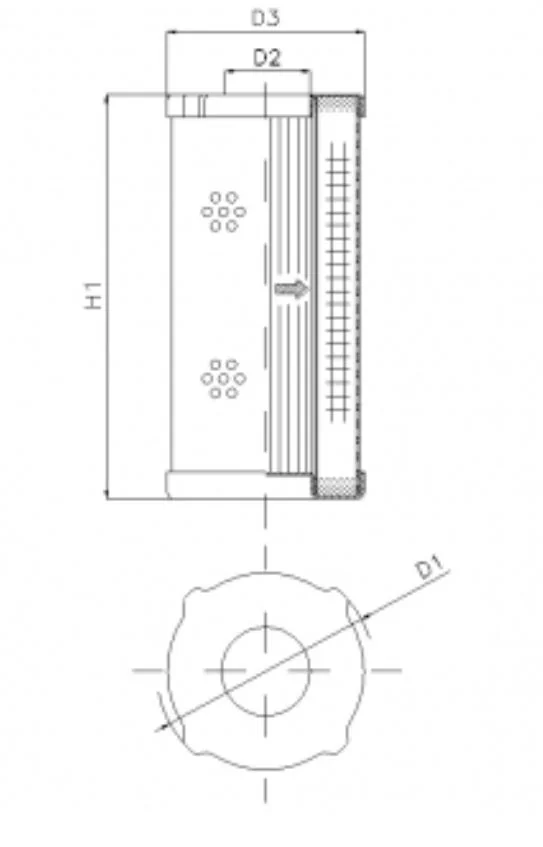 Filtrec - WP794 - Hydraulic filter element