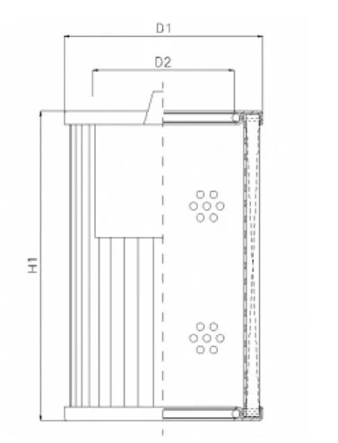 Filtrec - WT1281 - Hydraulic filter element