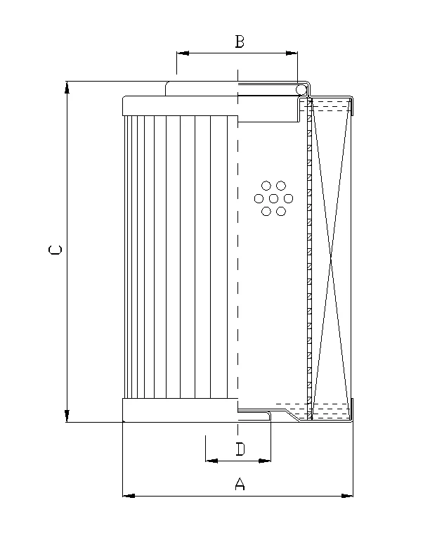 Filtrec - WT1444 - Hydraulic filter element