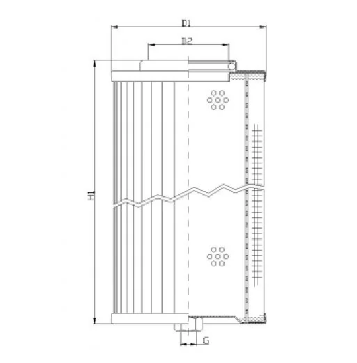 Filtrec - WT1470 - Hydraulic filter element