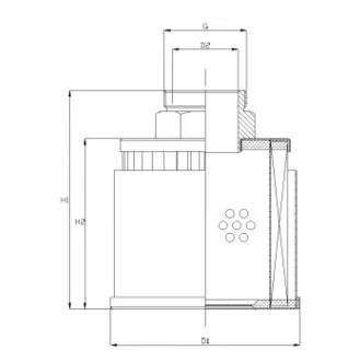 Filtrec - WT1779 - Hydraulic filter element