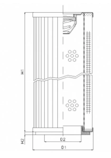 Filtrec - WT1852 - Hydraulic filter element