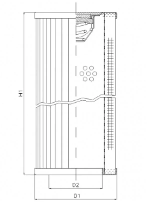 Filtrec - WT1856 - Hydraulic filter element