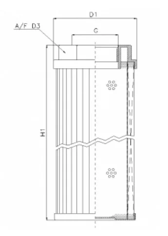 Filtrec - WT1895 - Hydraulic filter element