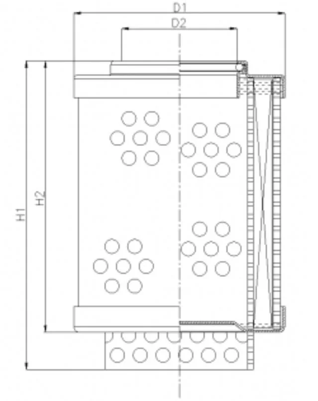 Filtrec - WT1909 - Hydraulic filter element