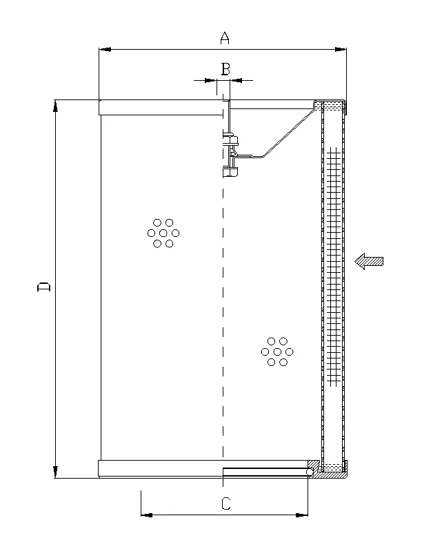 Filtrec - WT2011 - Hydraulic filter element