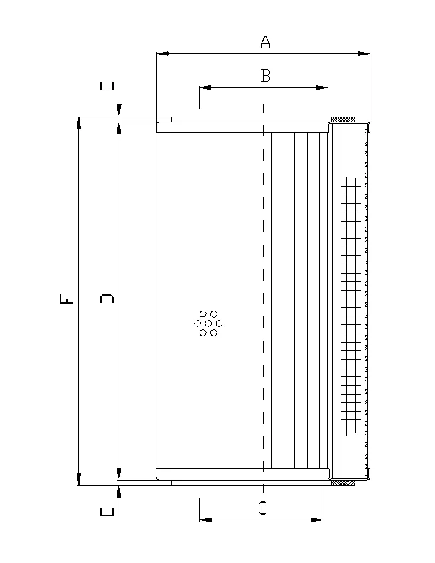 Filtrec - WT709 - Hydraulic filter element