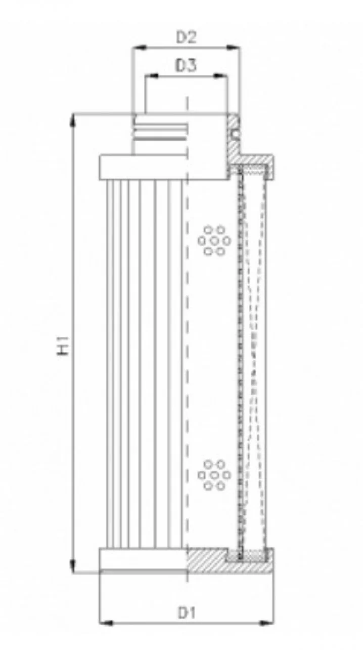 Filtrec - WT861 - Hydraulic filter element