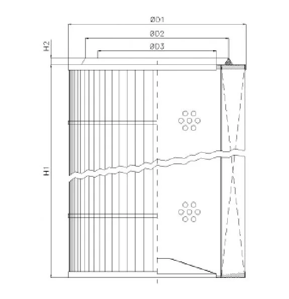 Filtrec - WX356 - Hydraulic filter element