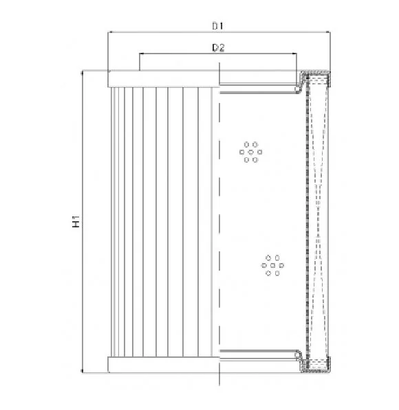Filtrec - XR1000G15 - Hydraulic filter element