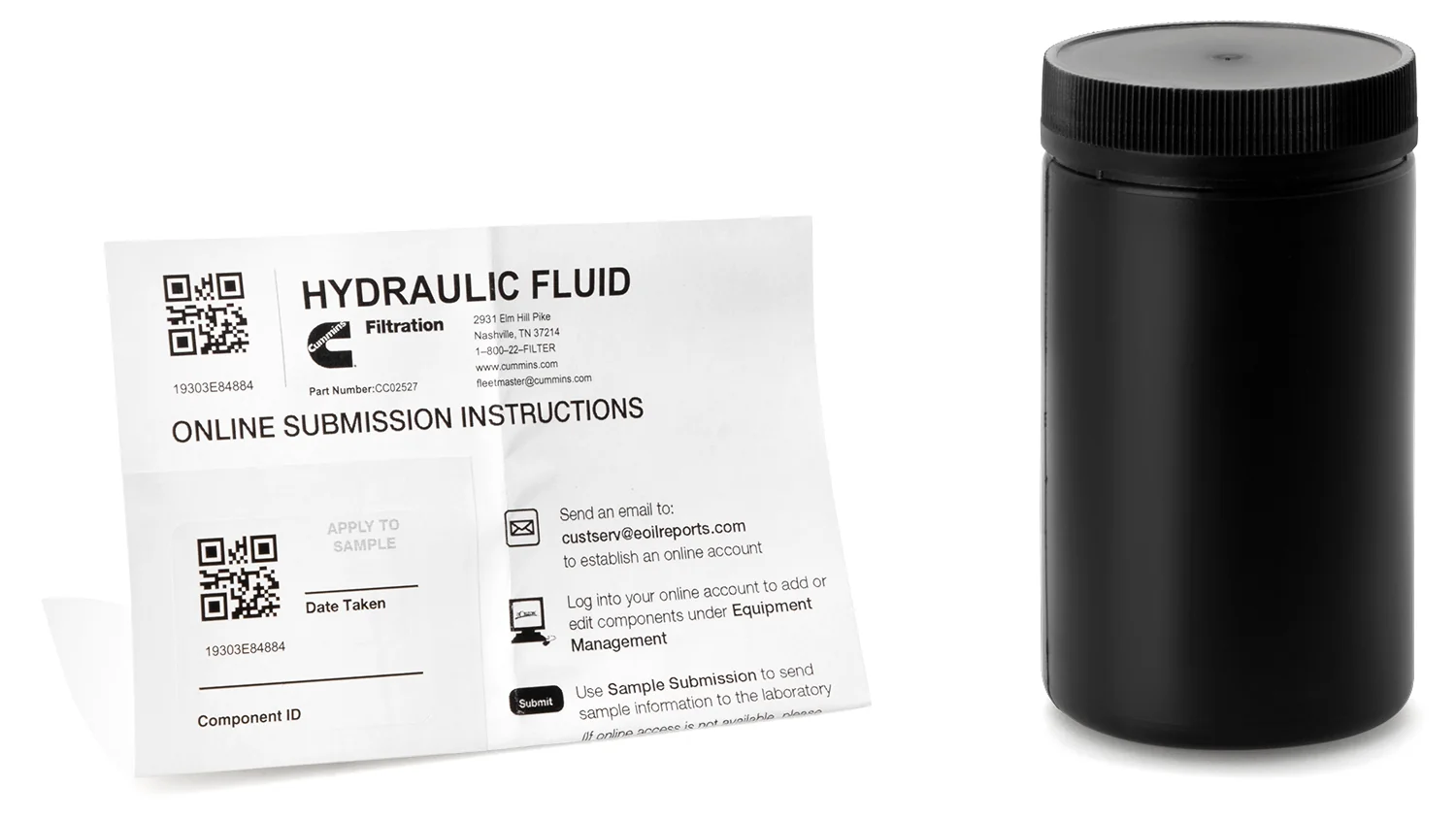 Fleetguard - CC2527 - Oil analysis kit
