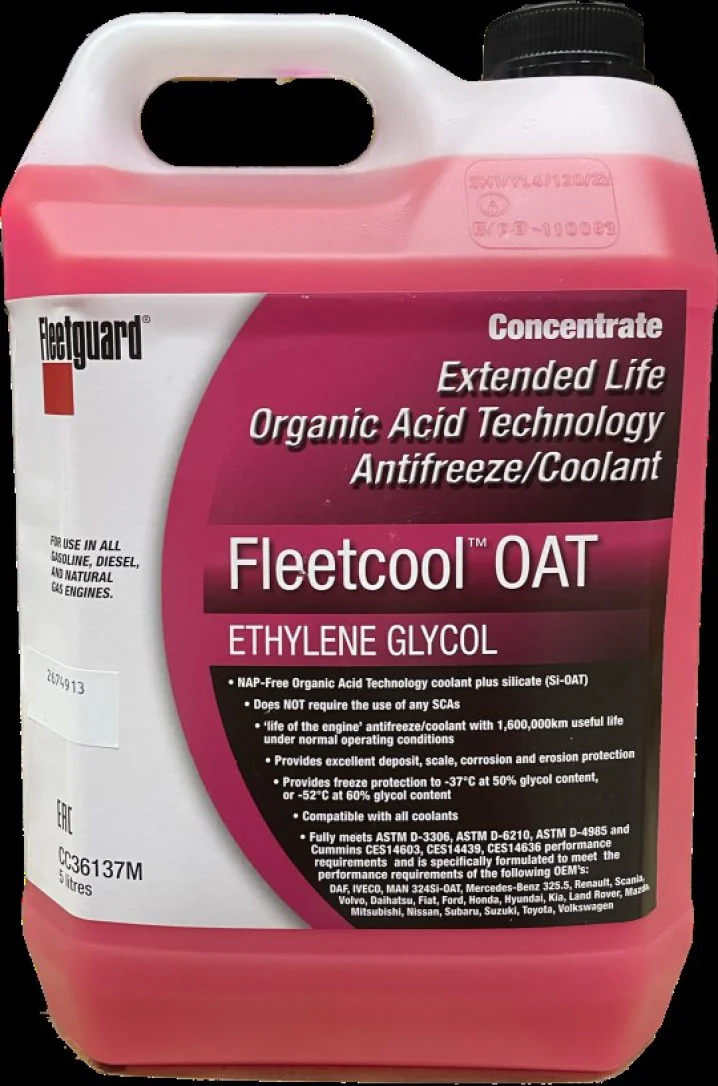 Fleetguard - CC36137M - Fleetcooloat - egconcentrate - 5 ltr