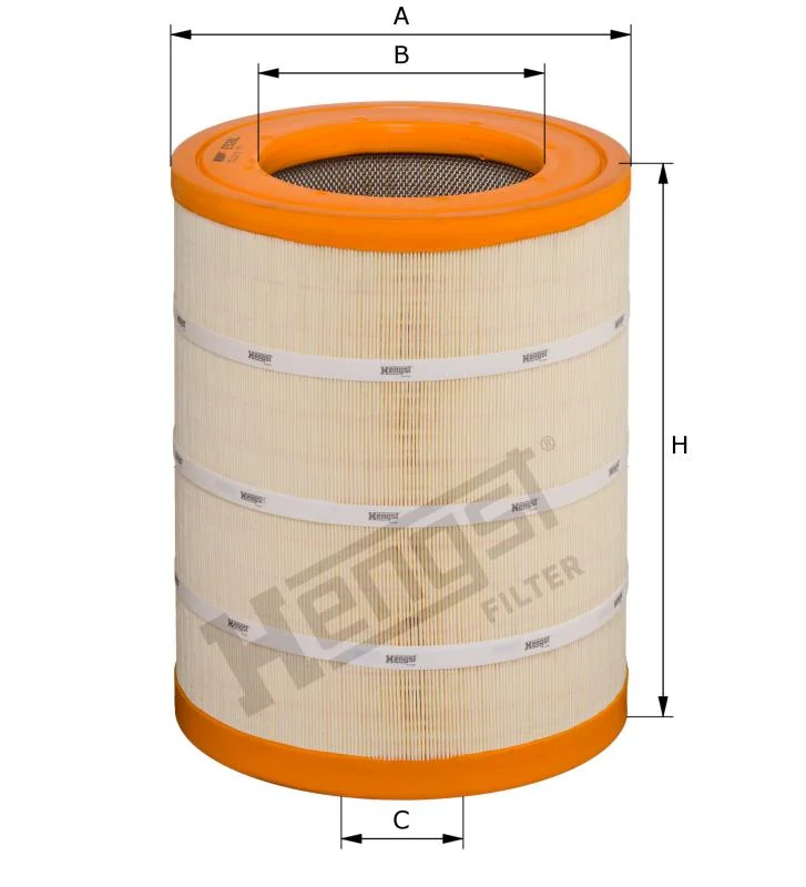 Hengst Filter - E528L - Air filter element