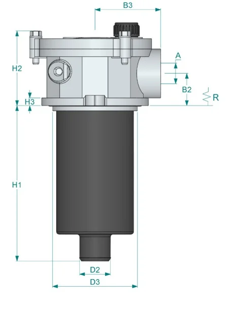 Hifi Filter - DRC 28REZBDC25B - Hydraulic filter