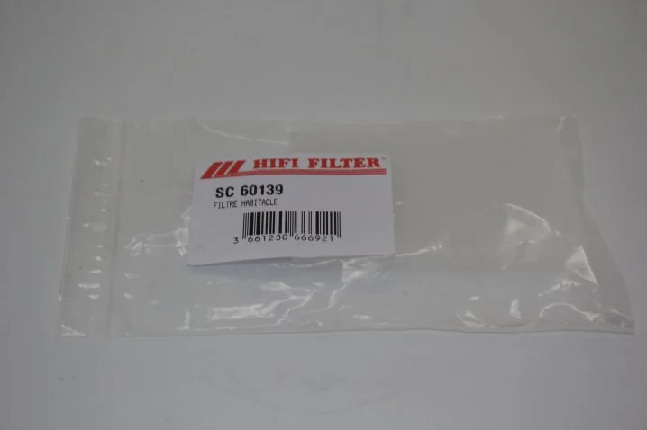 Hifi Filter - SC 60139 - Cabin air filter element