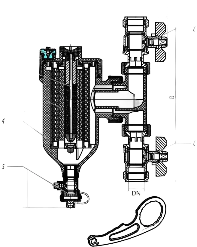 Hifi Filter - SN 70553 - Separator diesel filter