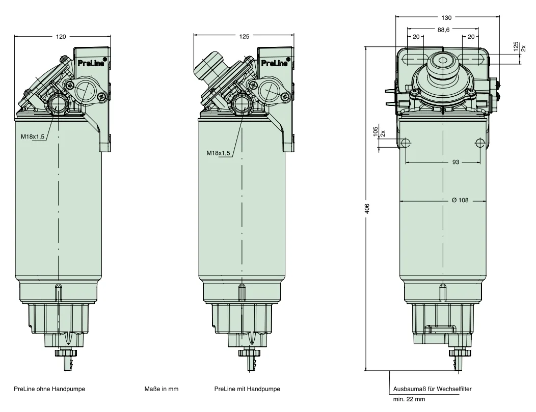 Mann-Filter - 66 606 62 251 - Fuel filter