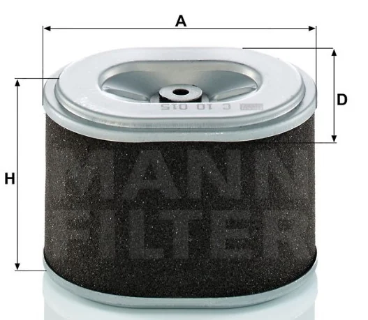 Mann-Filter - C 10 015 - Air filter element