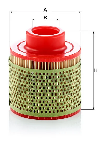 Mann-Filter - C 1131/1 - Air filter (picolight nw40)
